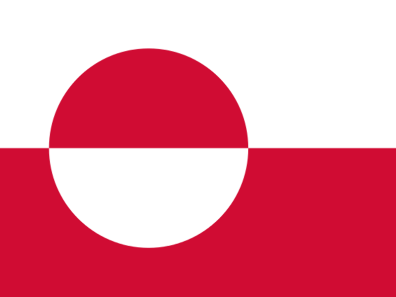 Grönland Flagge Fahne