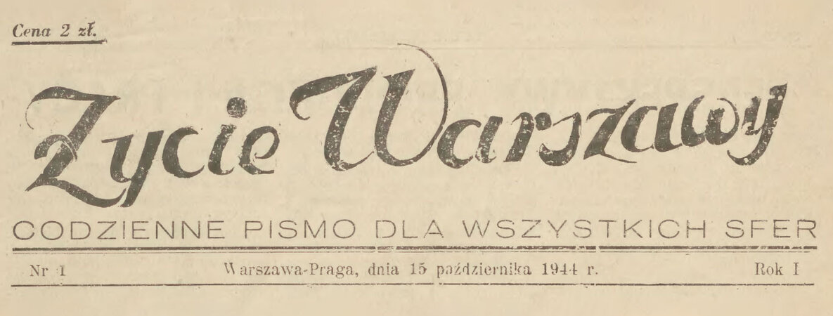 Zycie Warszawy