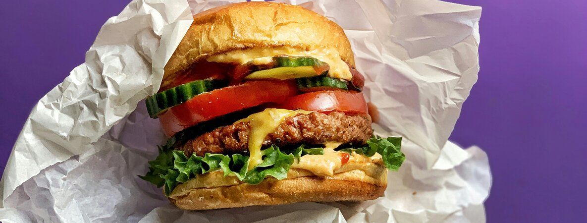 veganer Burger