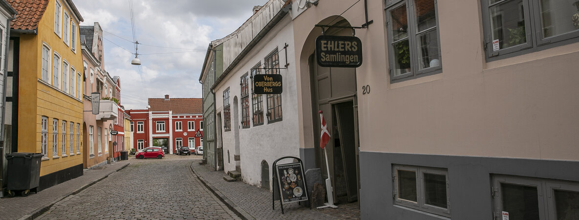 Von Oberbergs Hus ist eines von drei Museen in Regie von "Historie Haderslev".