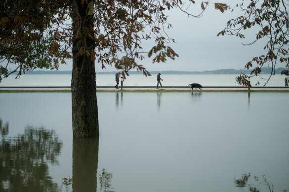 Hochwasser Sonderburg 2023 Sonnabend