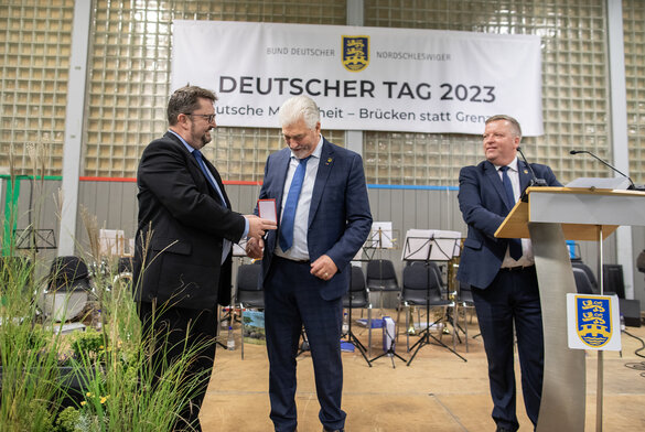 Hinrich Jürgensen, Ritterkreuz Dannebrogorden, Deutscher Tag 2023