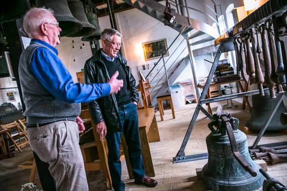 Wie Sønderjysk Skolemuseum so basiert auch der Betrieb des benachbarten Glockenmuseums auf dem unermüdlichen Engagement Ehrenamtlicher.