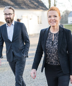 Inger Støjberg und Ole Birk Olesen